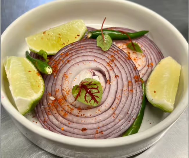 onion lime chilli